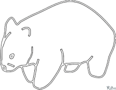 wombat Coloring Pages To Print